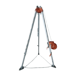 Tripod with 10 Meter-Winch Set