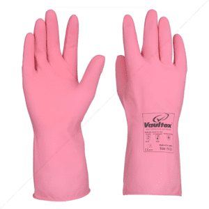 Latex Flocklined Gloves - 33cm